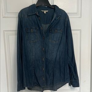 CAbi Jeans Dark Blue Shirt